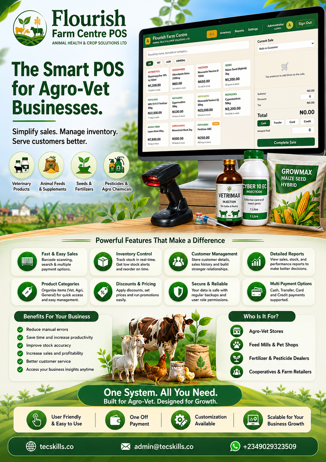 Agro-Vet Management System